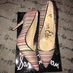 Sam Edelman Hazel multi colored heel